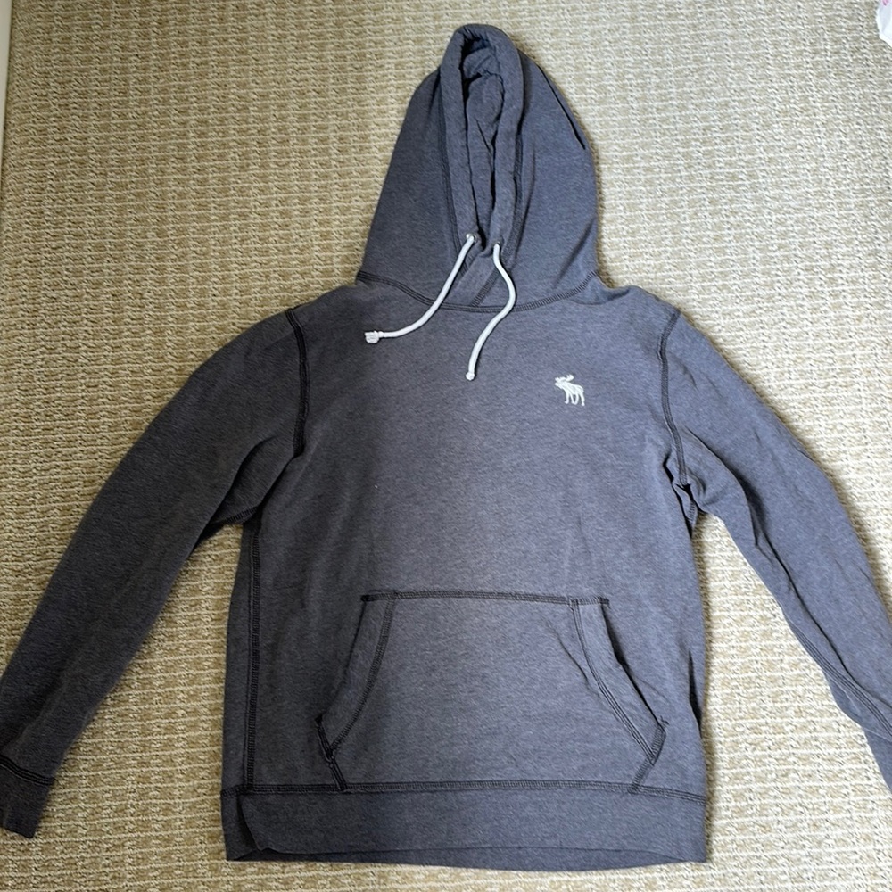 A&F classic gray hoodie